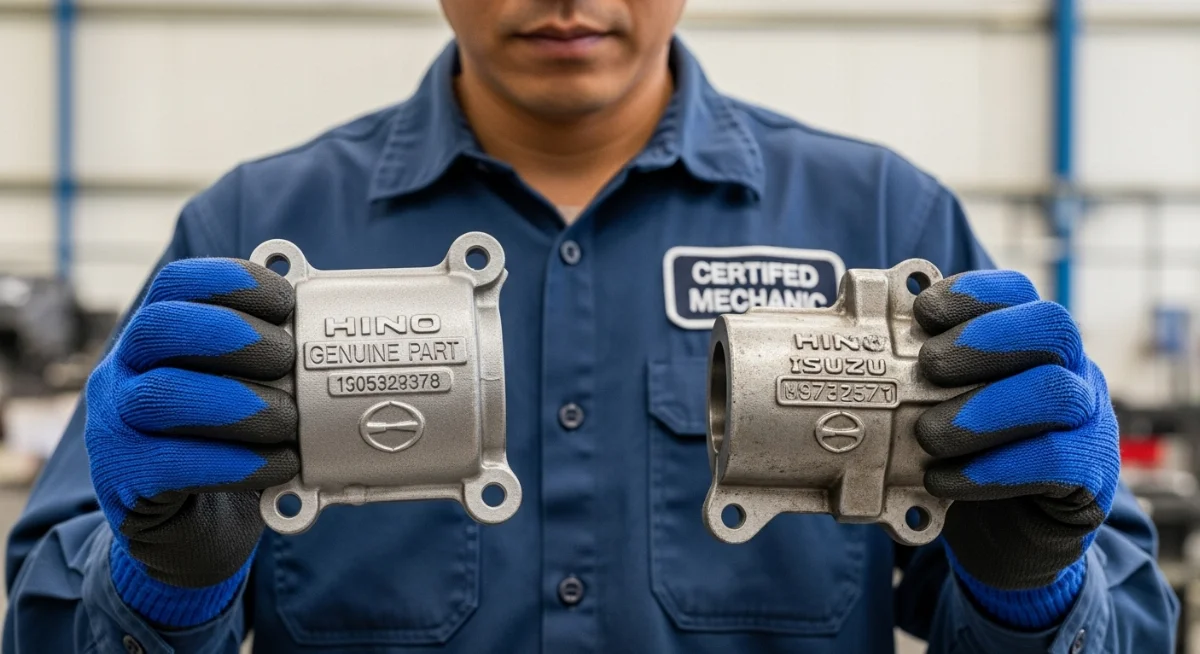 Kiểm tra phụ tùng HINO chính hãng cẩn thận để tránh hàng giả