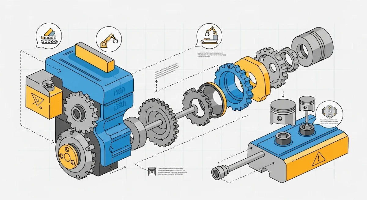 Cung cấp phụ tùng động cơ máy công trình chính hãng chất lượng cao