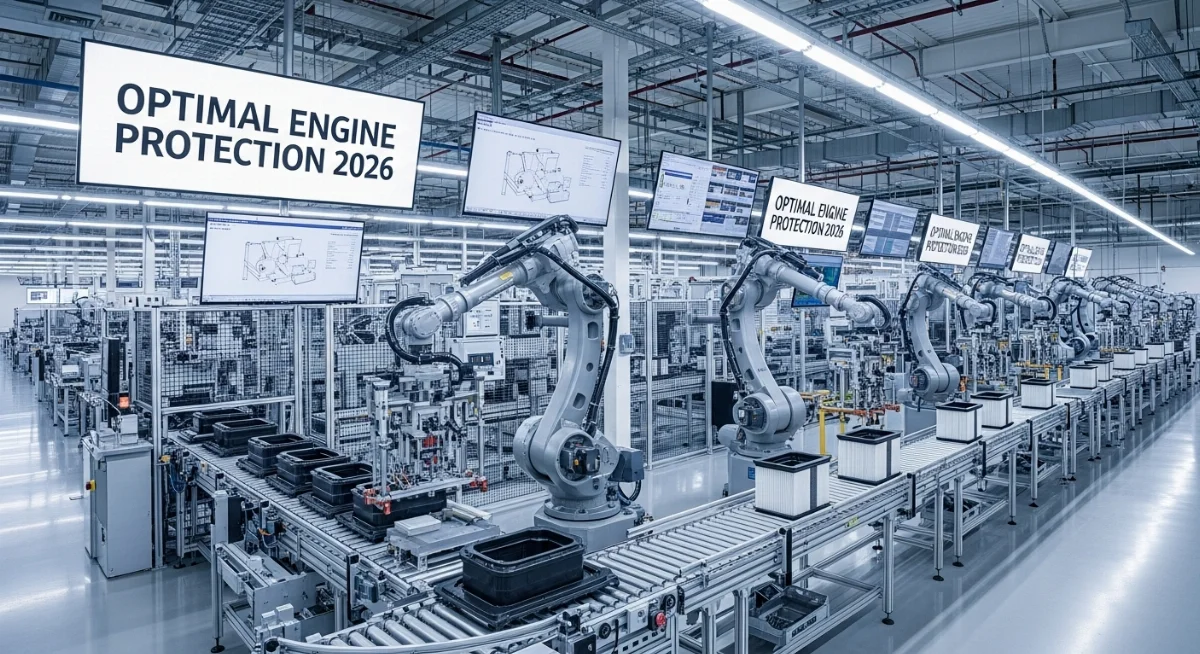 Các loại phụ tùng lọc đa dạng từ Đông Vinh cho xe tải và máy công trình