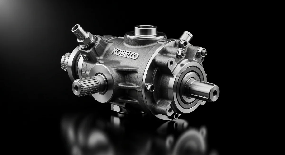 Các kỹ sư Đông Vinh kiểm tra phụ tùng máy KOBELCO chính hãng kỹ lưỡng