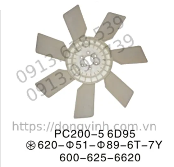 YJ-E0797 Cánh quạt PC200-5 6D95