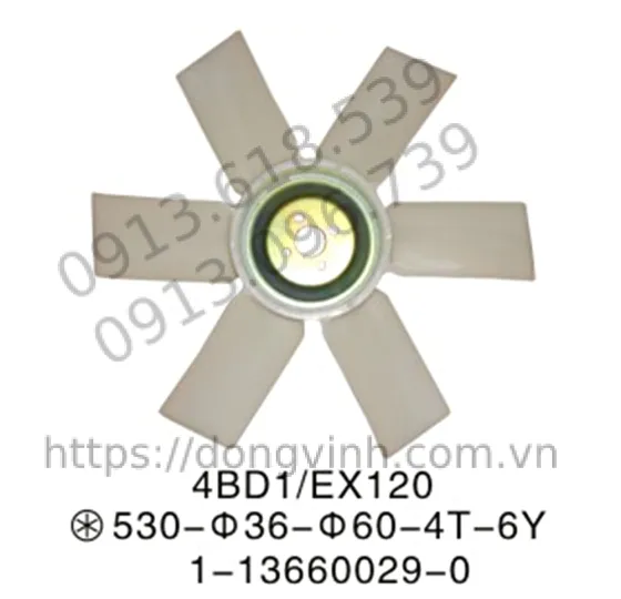 YJ-E0808 Cánh quạt EX120 4BD1