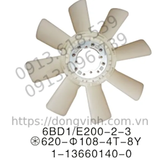 YJ-E0809 Cánh quạt EX200-3 6BG1